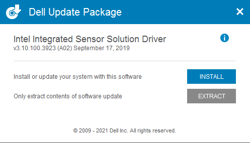 Dell Update Package H11Y8.